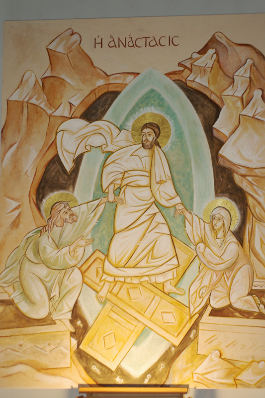 Pala d'altare donata a don Pier Paolo dai parrocchiani in occasione del 25° anniversario di presenza a Bondanello