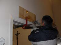 b3   montaggio del pannello murale fondamentale x deaffaticare lo sforzo di issaggio