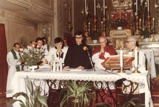 Vincenzo Zarri conferisce il mandato pastorale della parrocchia di Bondanello a don Pier Paolo Brandani