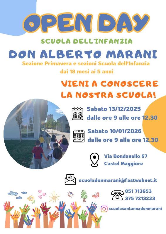 OPEN DAY Scuola Infanzia Don Marani
