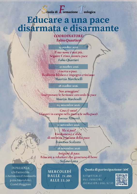 Educare a una pace disarmata e disarmante