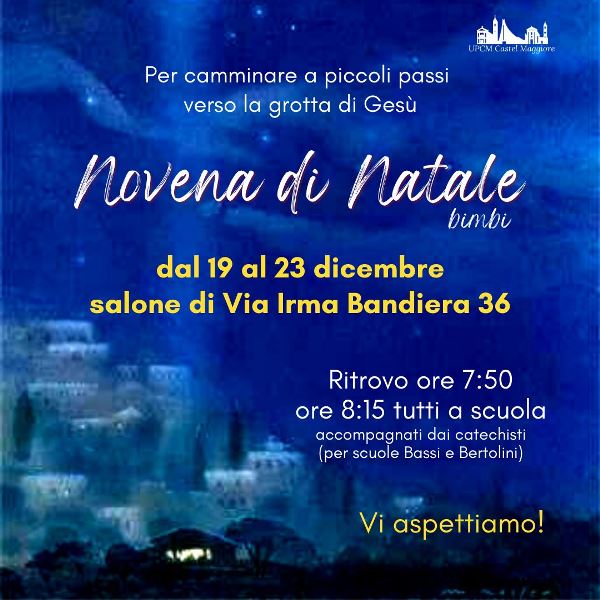 Novena di Natale 2022 Bimbi