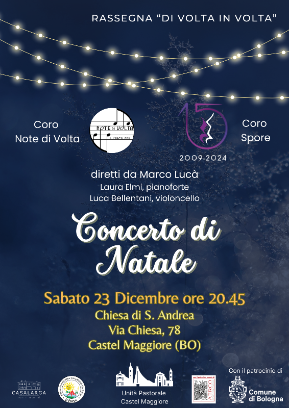 Concerto di Natale 23 dicembre 2023 a Sant'Andrea