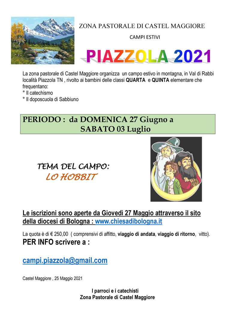 Campo di Piazzola 2021