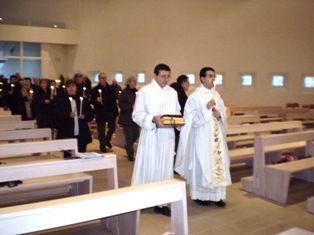 Processione verso l'altare - Candelora 2008