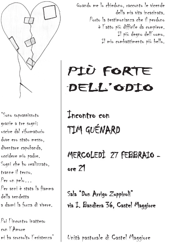 Pi forte dell'Odio - Incontro con Tim Gunard