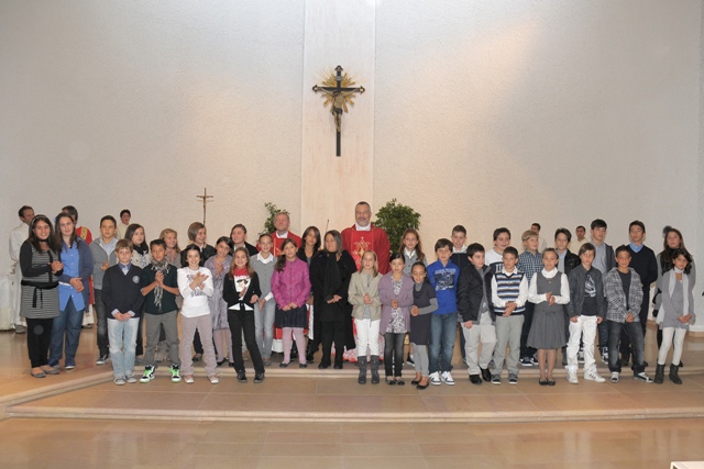 Cresima 2011 ragazzi di S. Andrea e Sabbiuno
