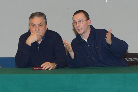 don Fabrizio Mandreoli ed il diacono Eraldo Gaetti