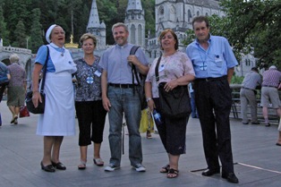 Pellegrinaggio Lourdes 2008