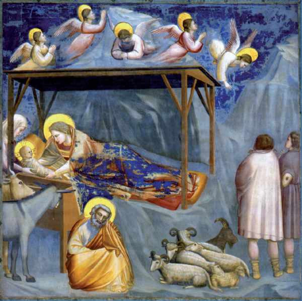 Giotto, Natività, Padova, Cappella degli Scrovegni (1303-1305)